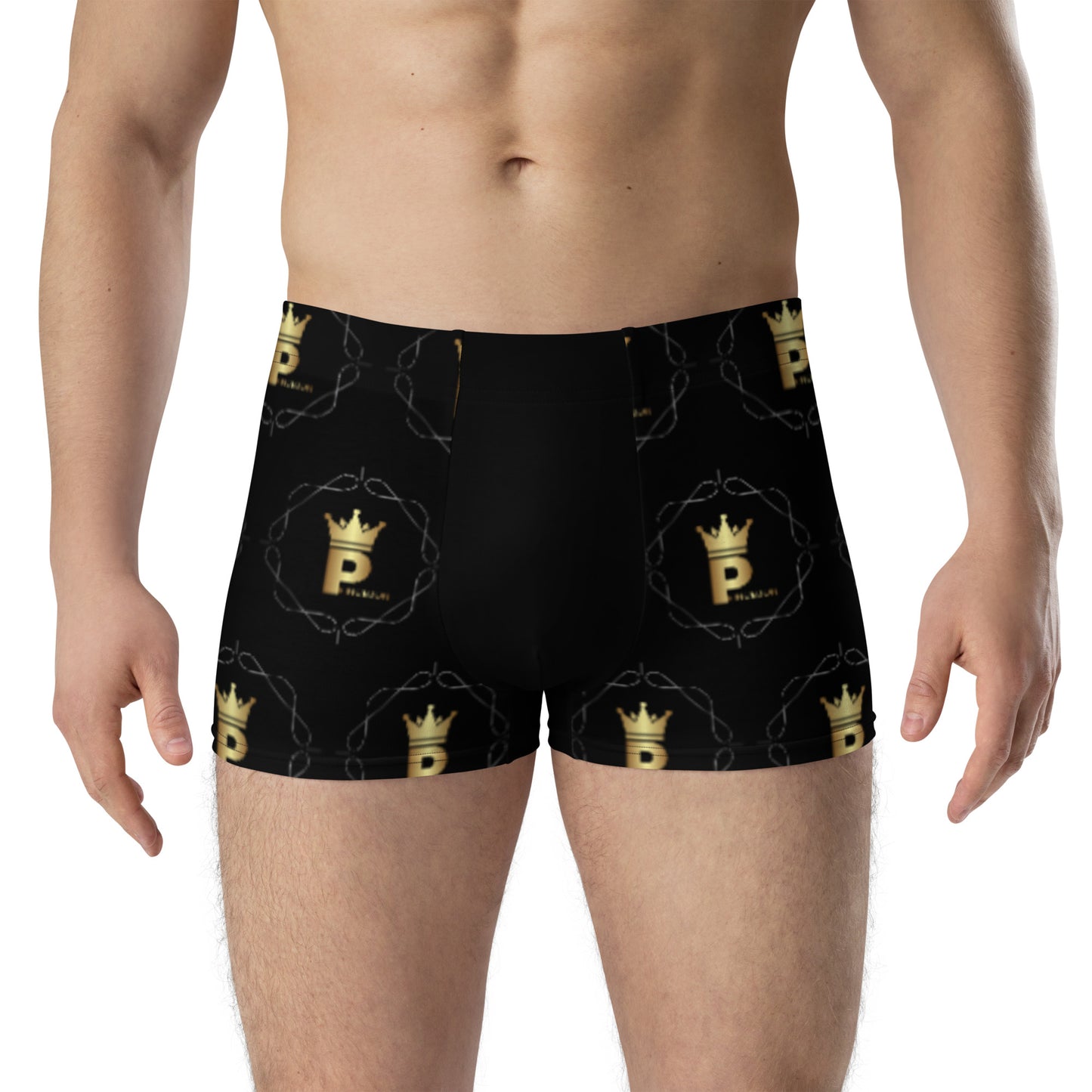 Boxer Briefs - Logo (black/gold)
