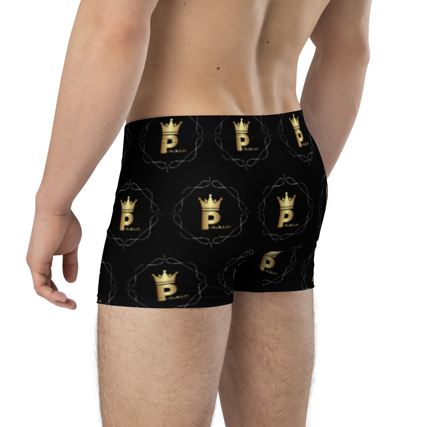 Boxer Briefs - Logo (black/gold)