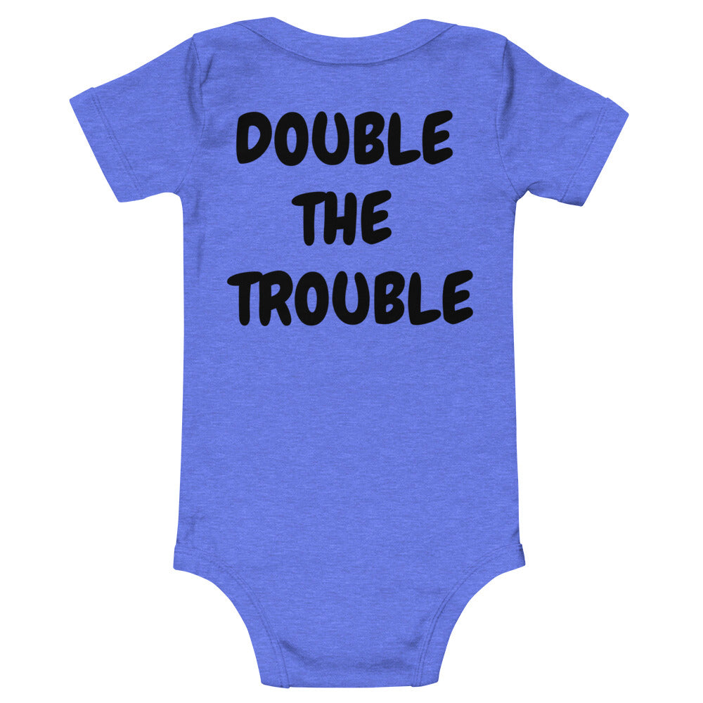 Baby Bilingual SS One Piece - ES + EN (black print)