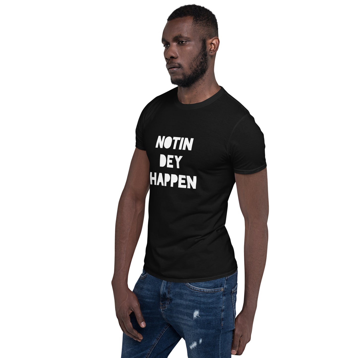 Unisex Pidgin SS T-Shirt - NDH (white print)