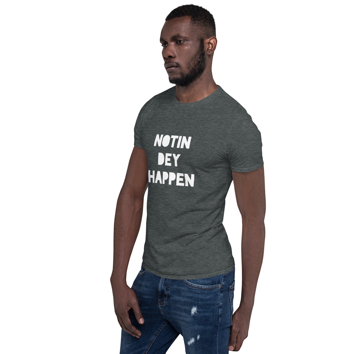 Unisex Pidgin SS T-Shirt - NDH (white print)