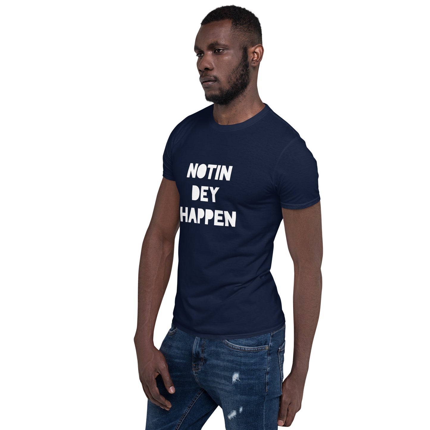 Unisex Pidgin SS T-Shirt - NDH (white print)