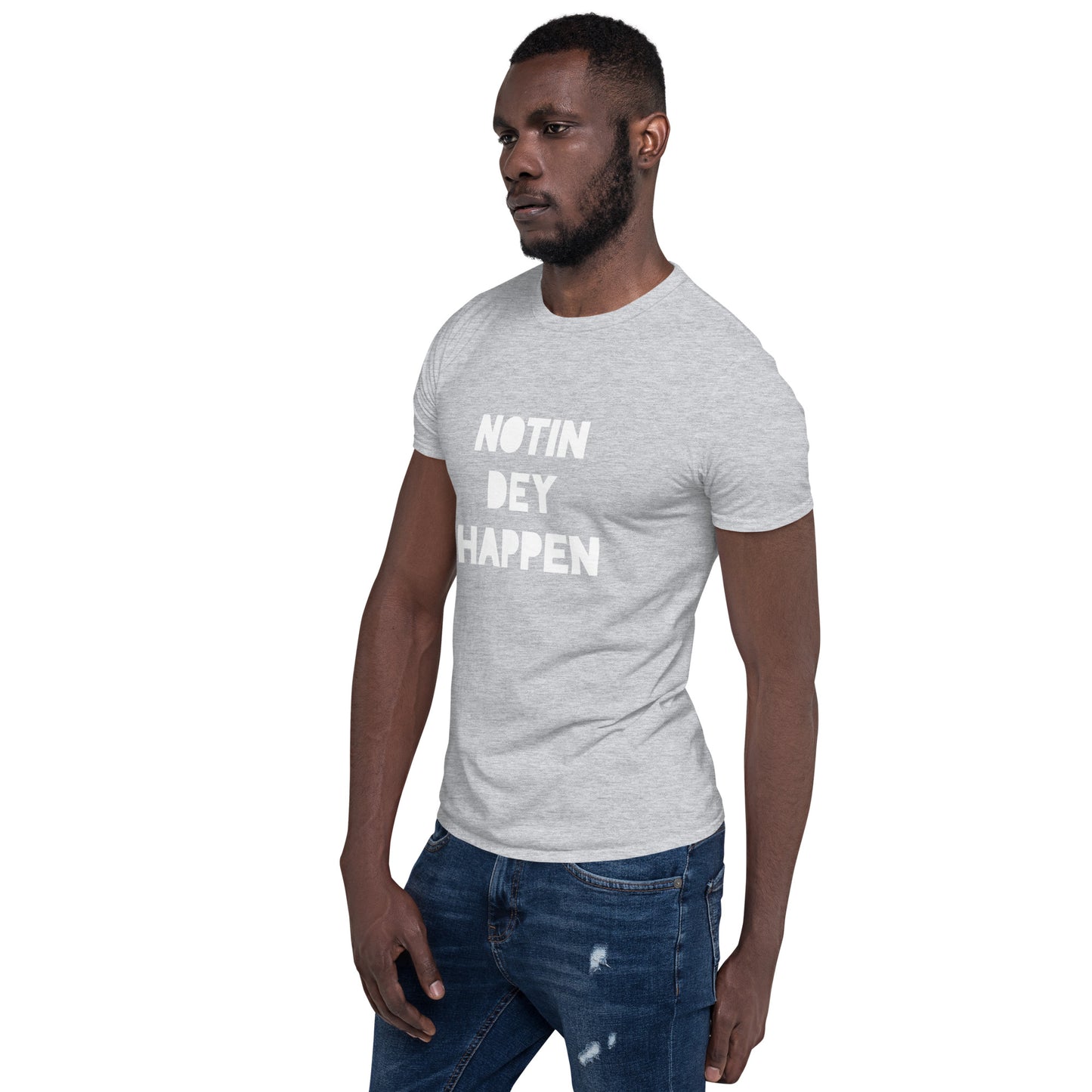 Unisex Pidgin SS T-Shirt - NDH (white print)