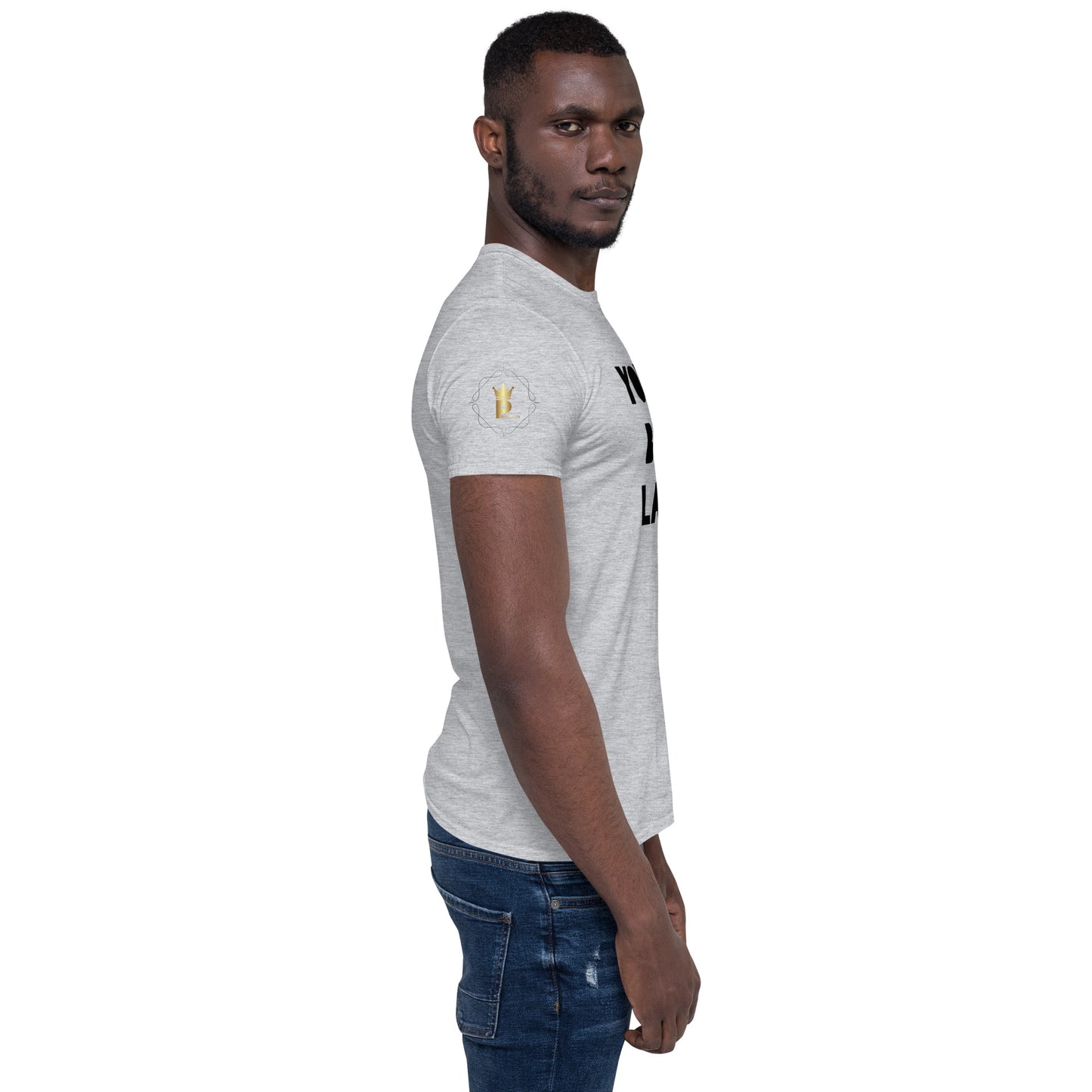 Unisex Pidgin Short-Sleeve T-Shirt - You Will Be Fine Las Las (black print)