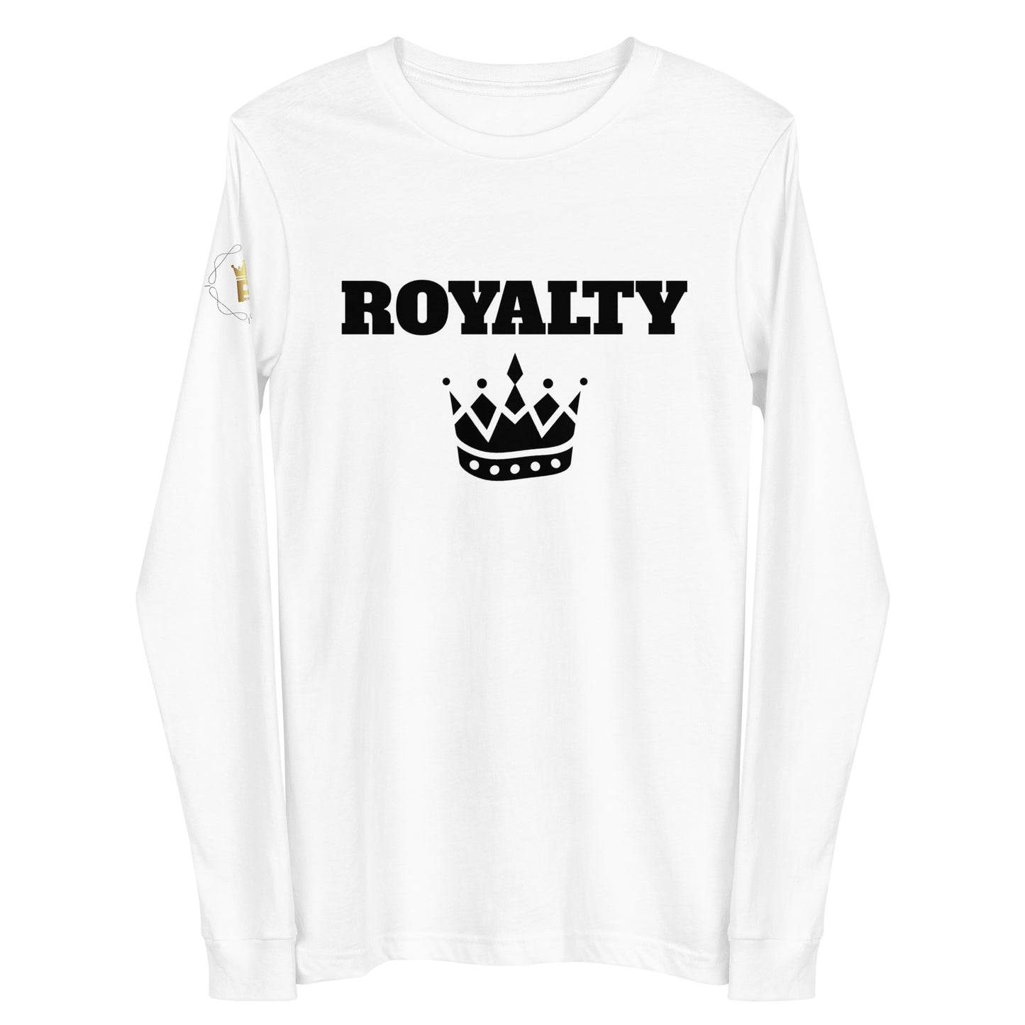 Unisex LS Tee - Royalty (black print)