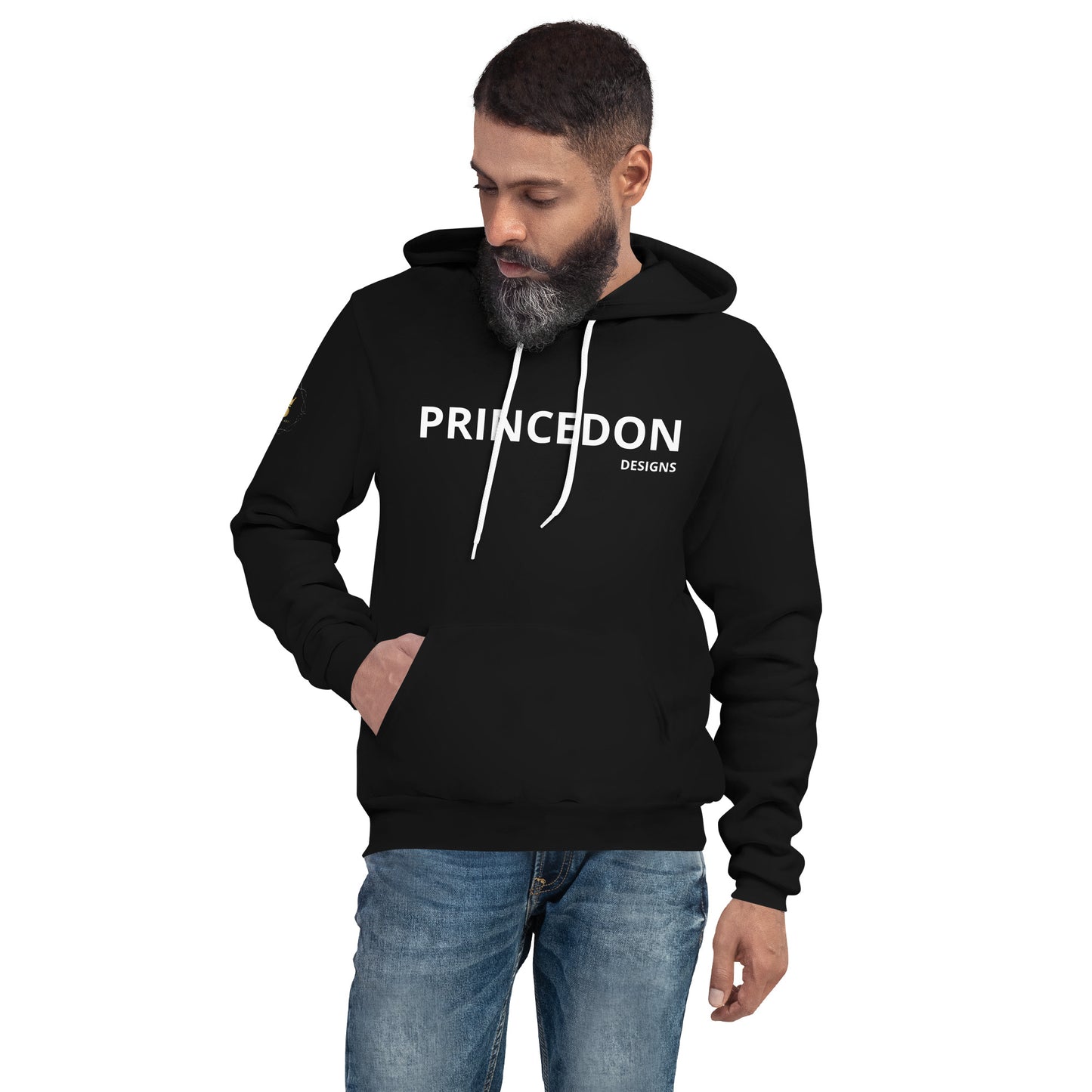 Unisex Logo hoodie - PD (white print)