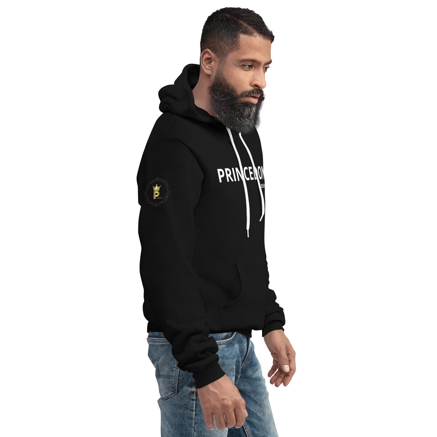 Unisex Logo hoodie - PD (white print)