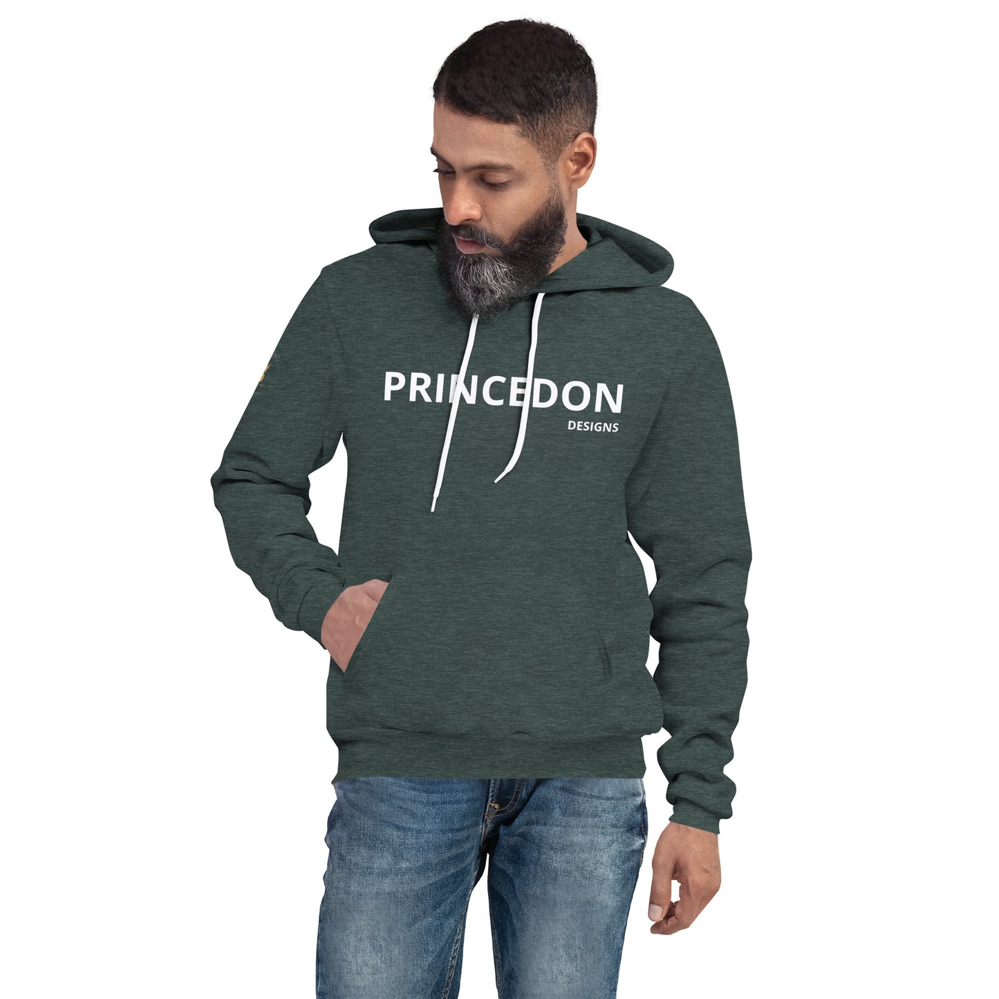 Unisex Logo hoodie - PD (white print)