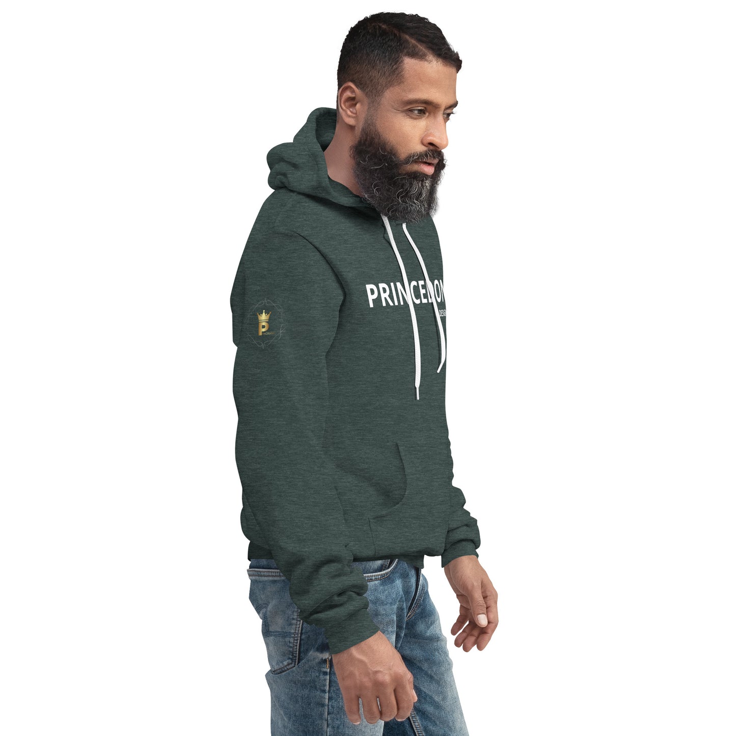 Unisex Logo hoodie - PD (white print)
