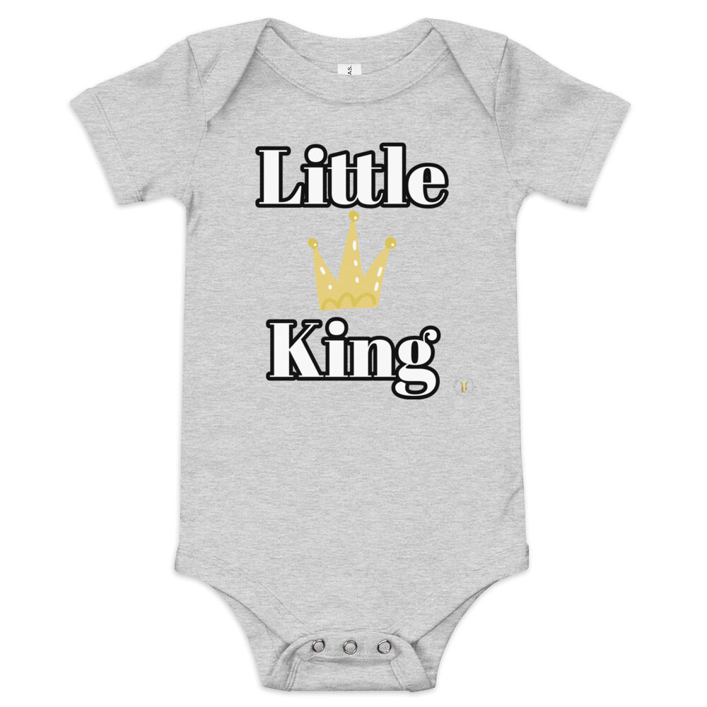 Baby short sleeve one piece (Little King)