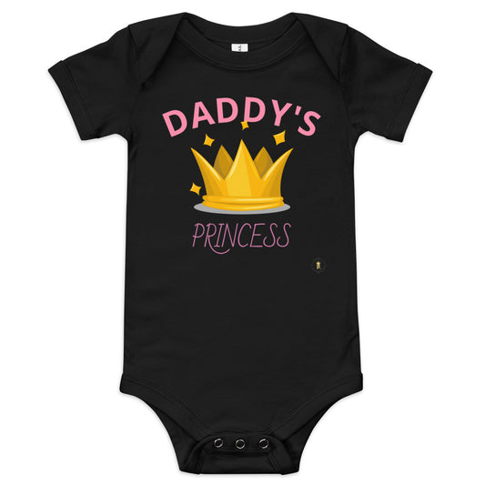 Baby Short Sleeve One Piece (Daddy's Princess)