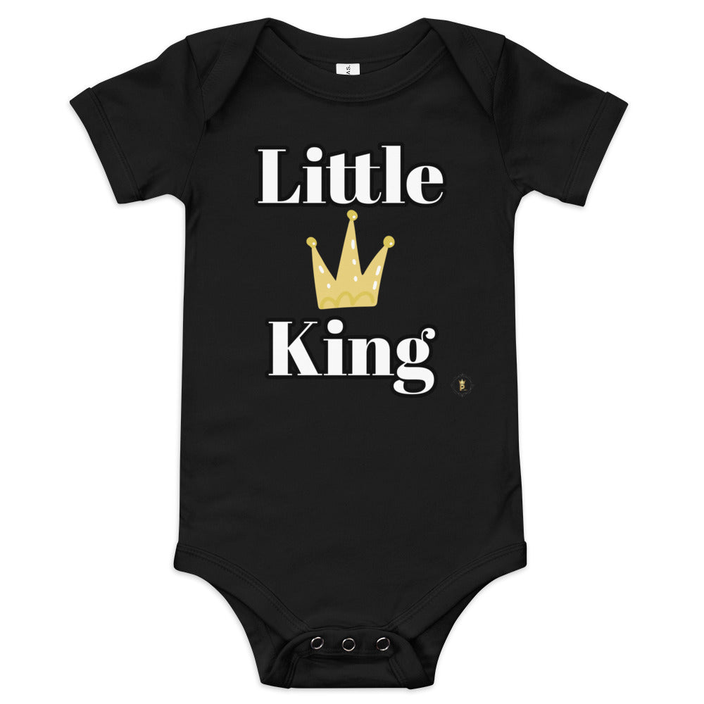 Baby short sleeve one piece (Little King)