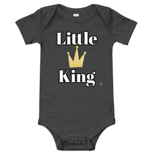 Baby short sleeve one piece (Little King)