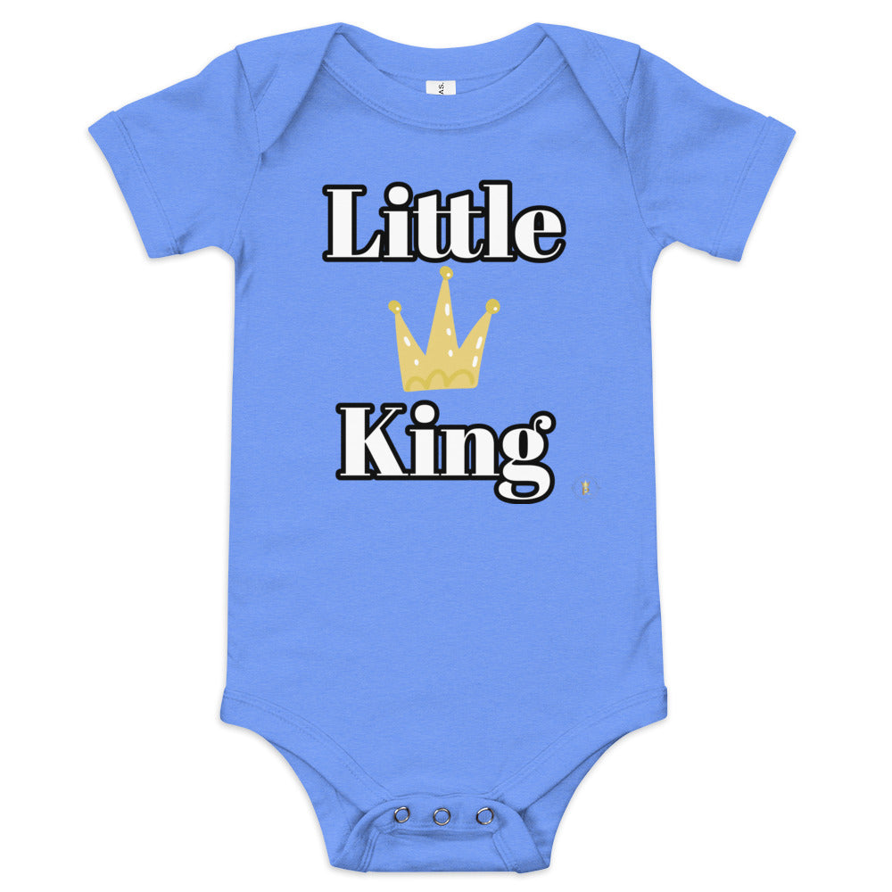 Baby short sleeve one piece (Little King)