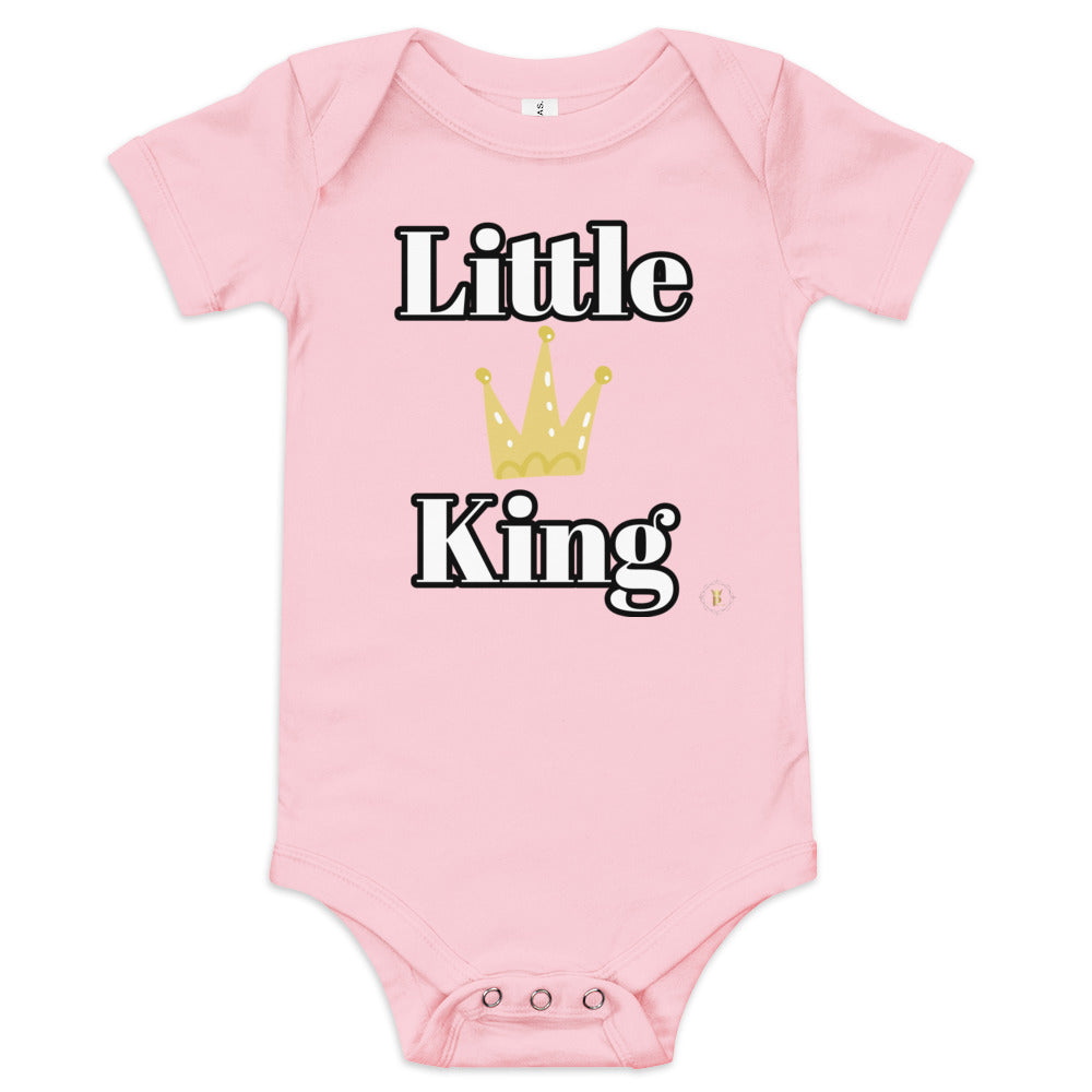 Baby short sleeve one piece (Little King)