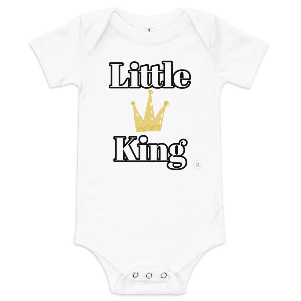 Baby short sleeve one piece (Little King)