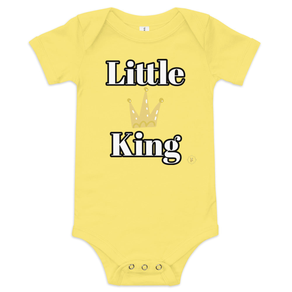 Baby short sleeve one piece (Little King)