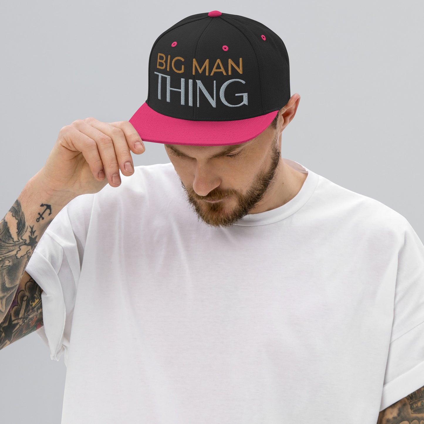 Classic Snapback Hat (BIG MAN THING)