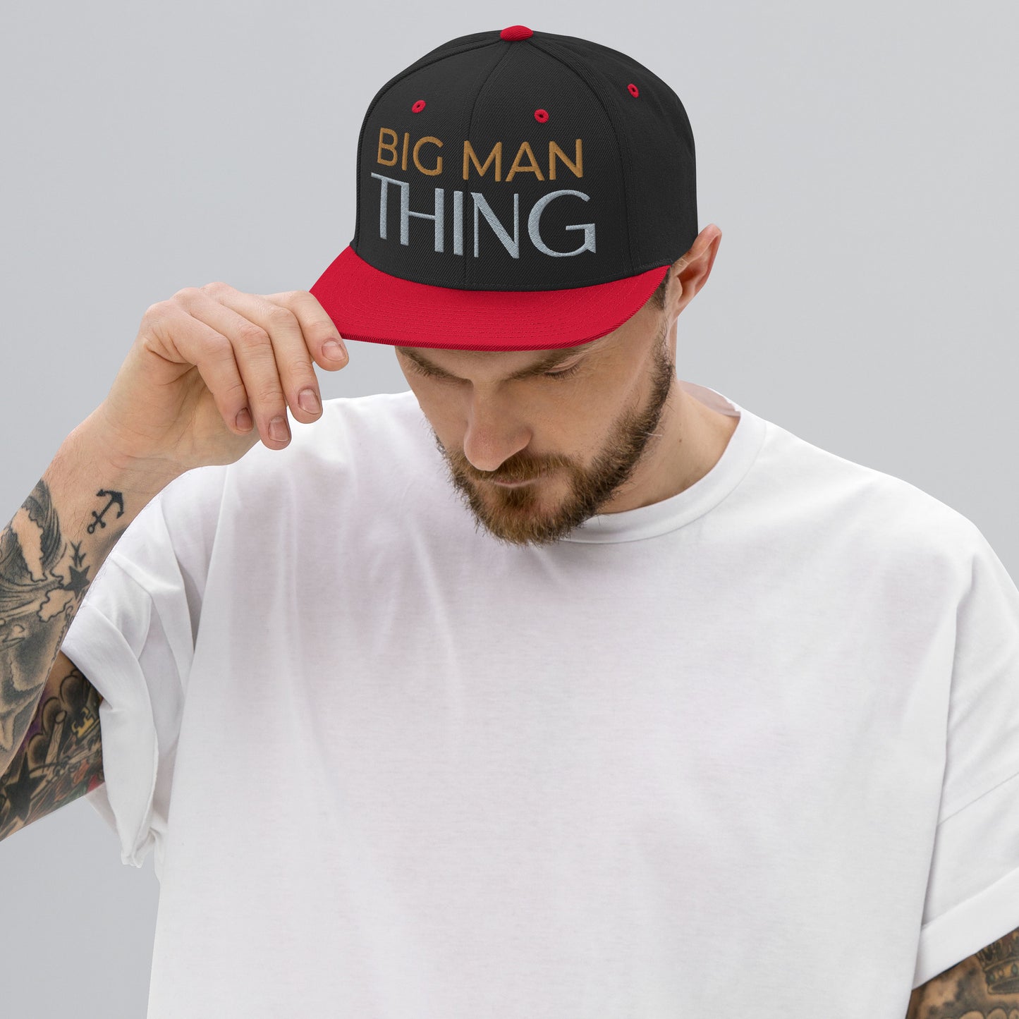 Classic Snapback Hat (BIG MAN THING)