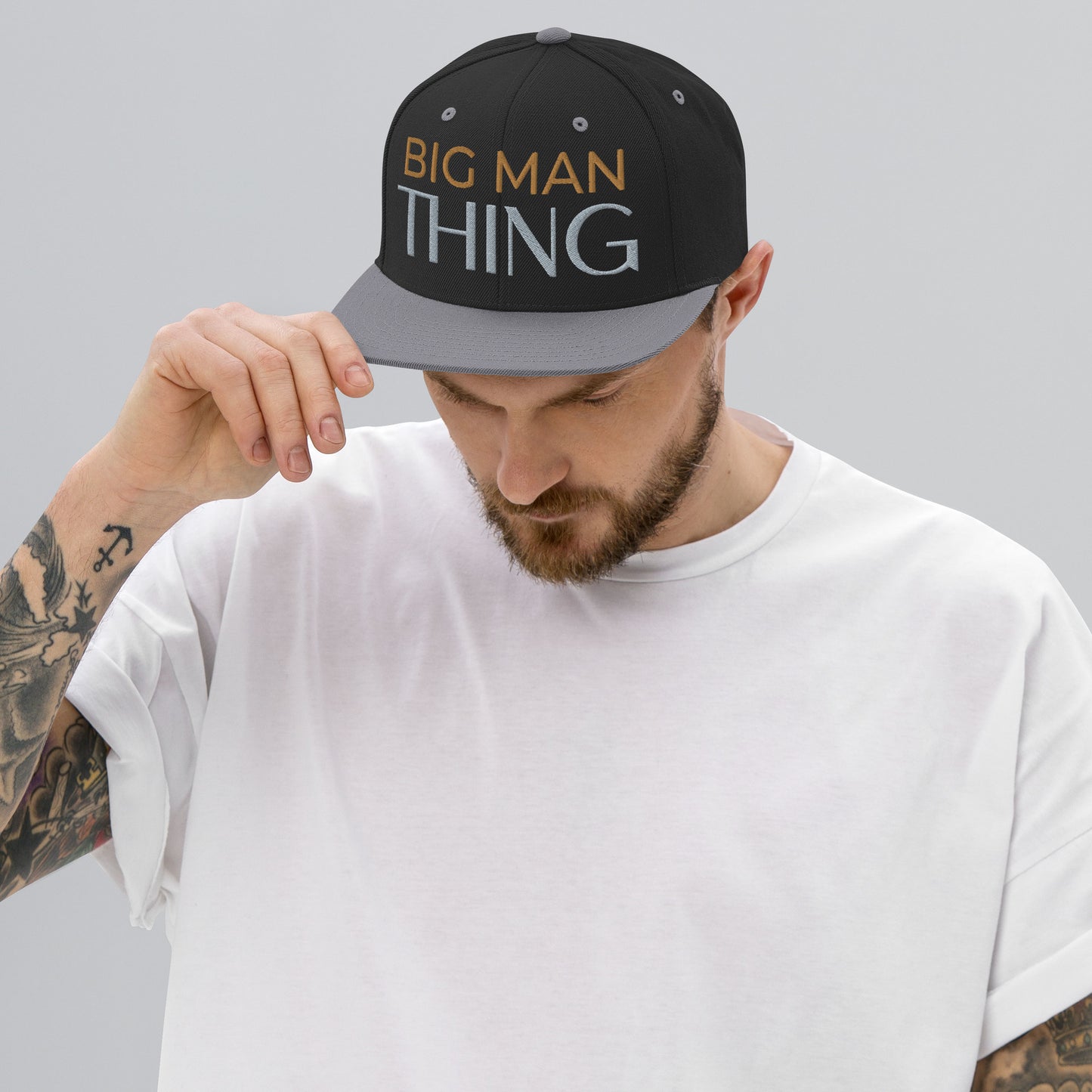 Classic Snapback Hat (BIG MAN THING)