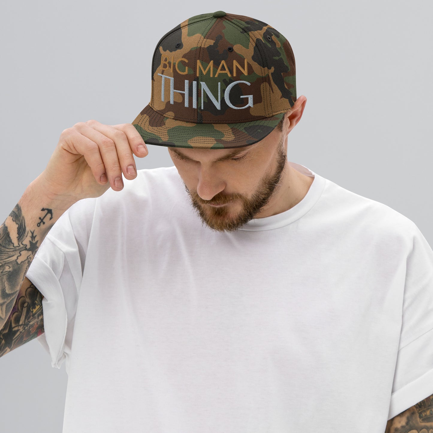 Classic Snapback Hat (BIG MAN THING)