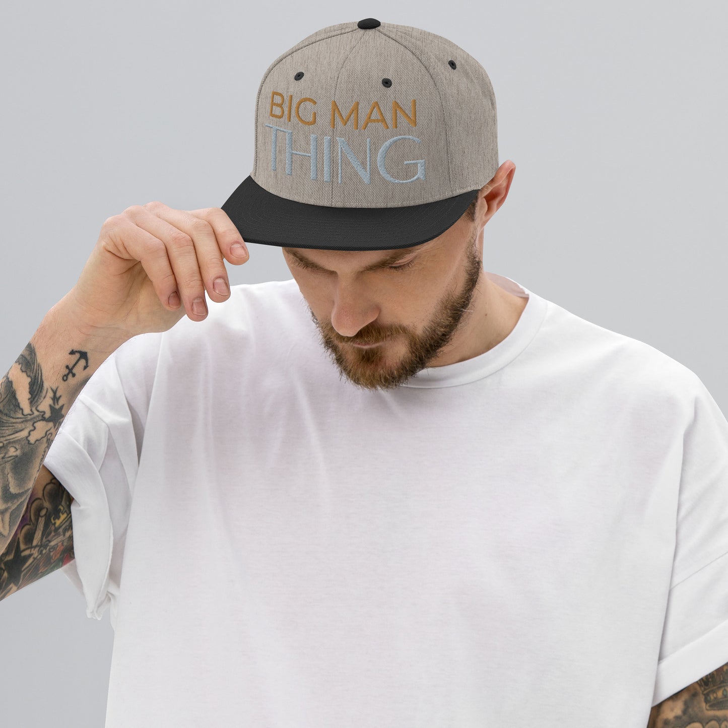 Classic Snapback Hat (BIG MAN THING)