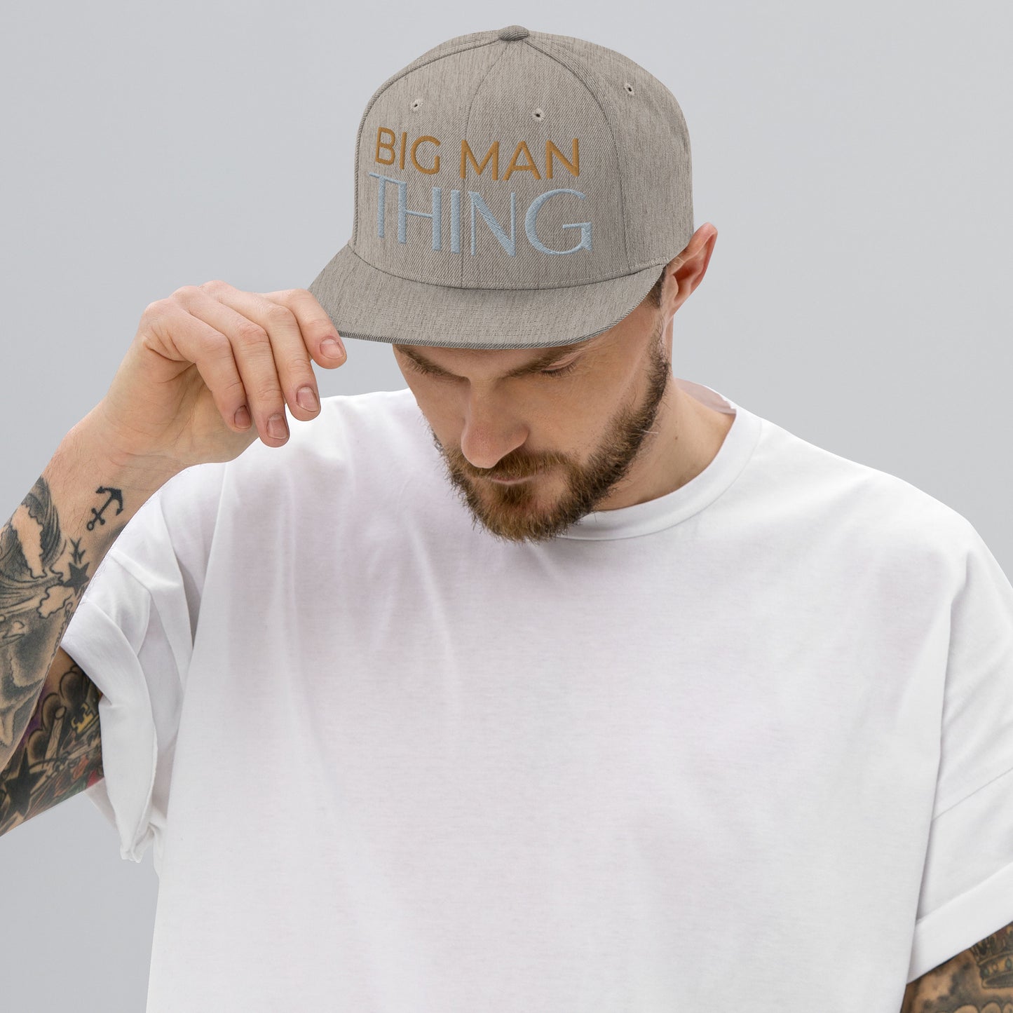 Classic Snapback Hat (BIG MAN THING)