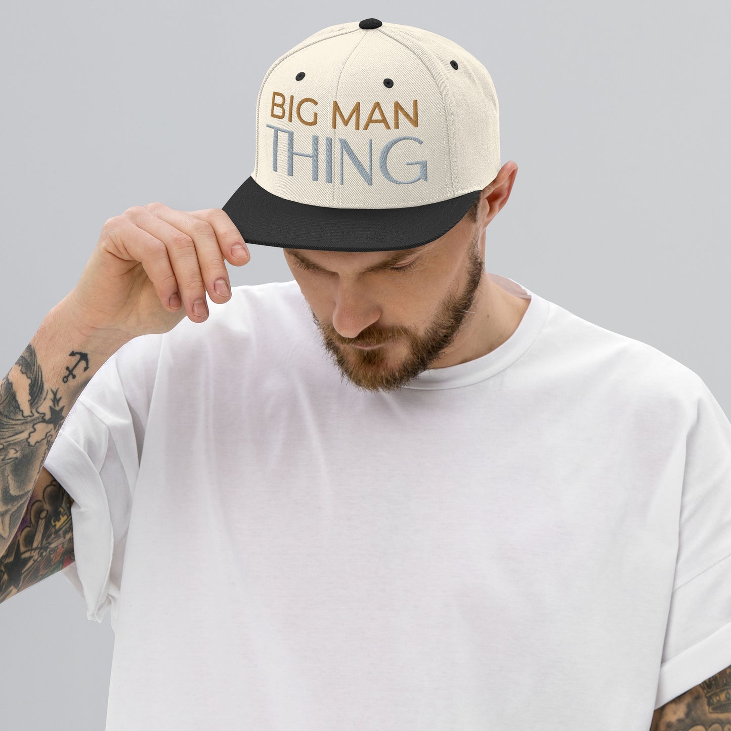 Classic Snapback Hat (BIG MAN THING)