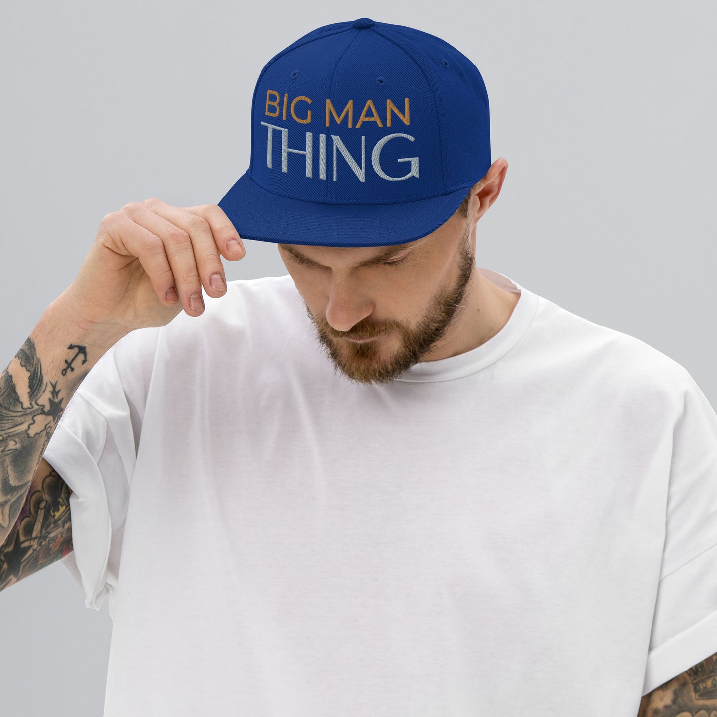 Classic Snapback Hat (BIG MAN THING)