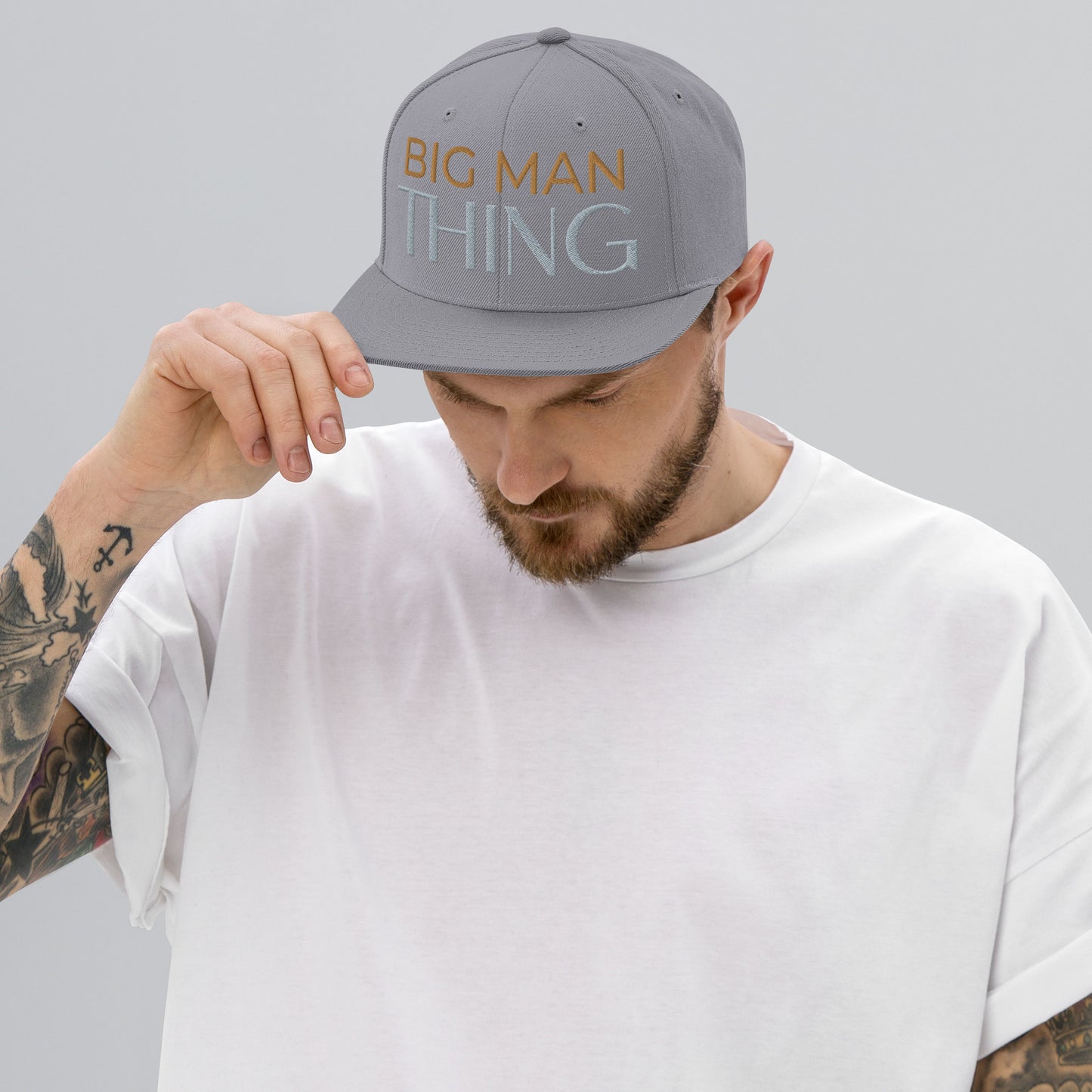 Classic Snapback Hat (BIG MAN THING)