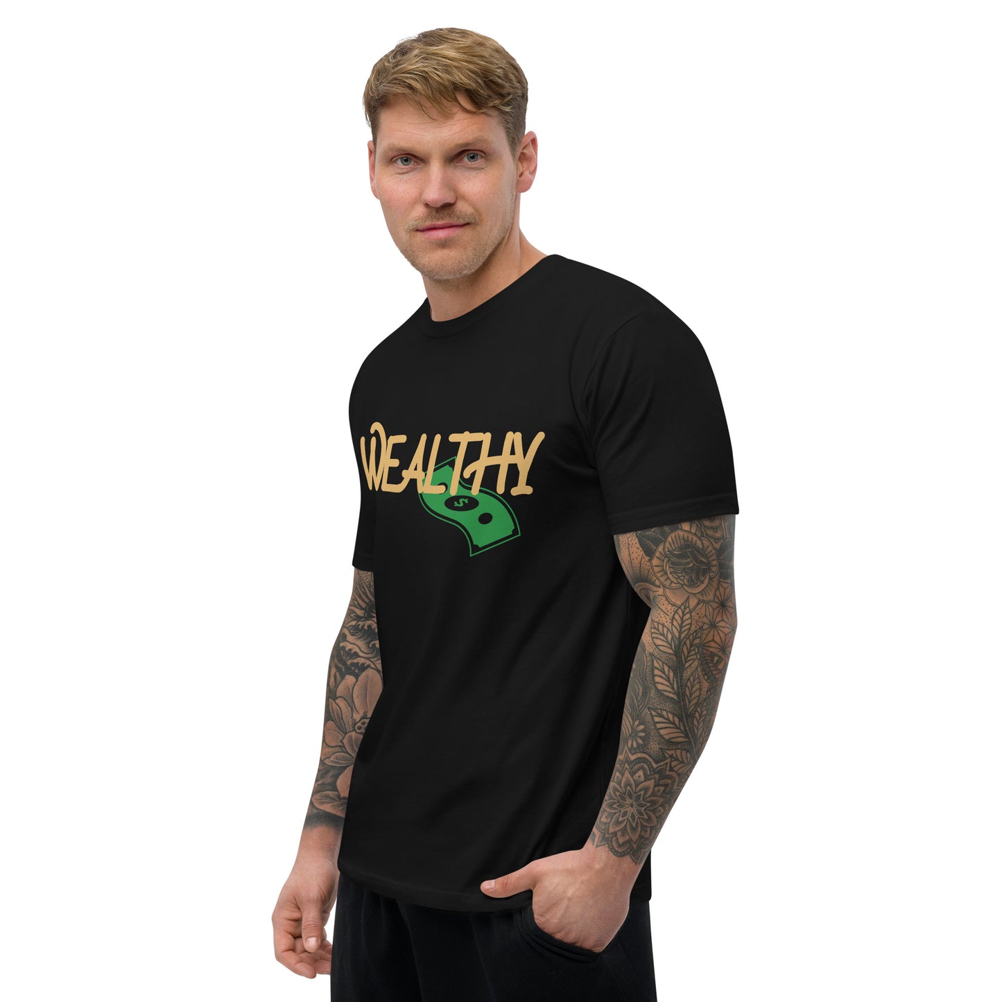 Short Sleeve T-shirt (Wealthy)