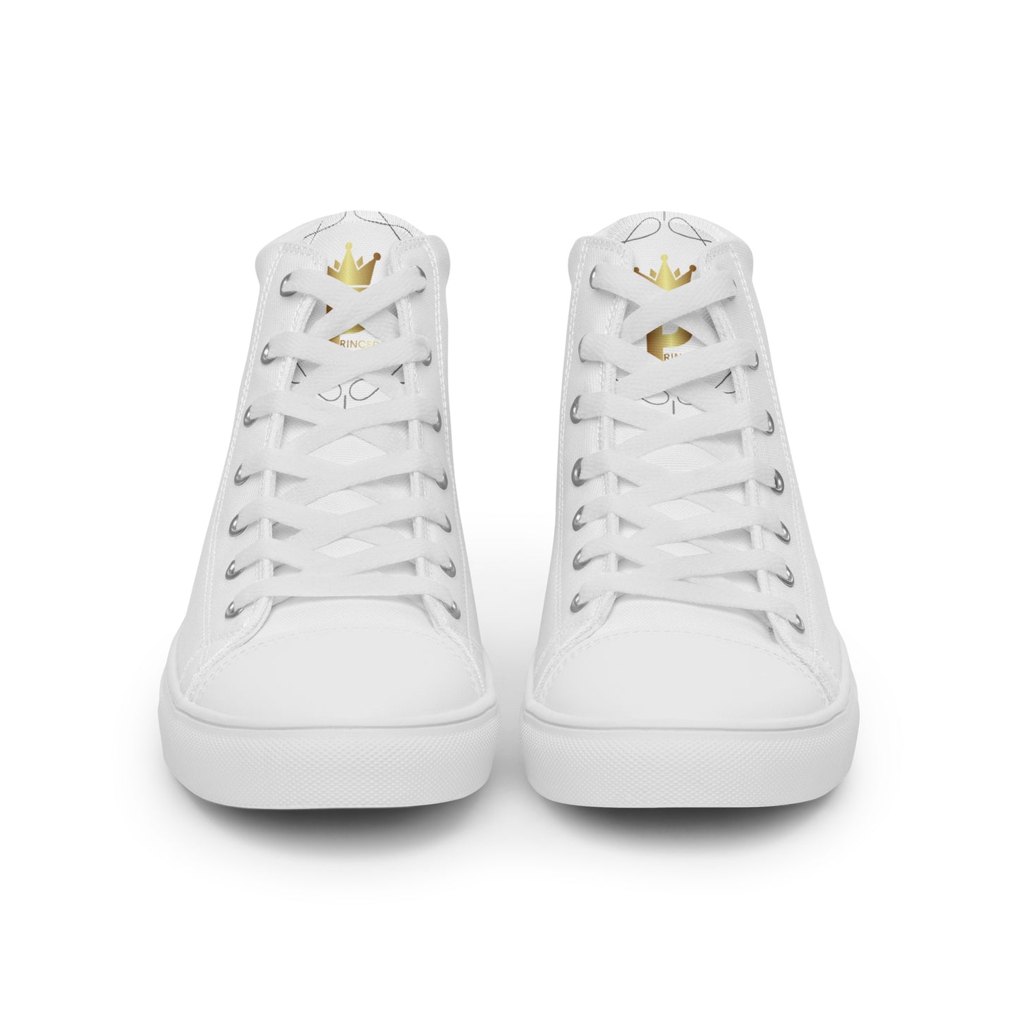 Men’s high top canvas shoes (USA, PRINCEDON LOGO)