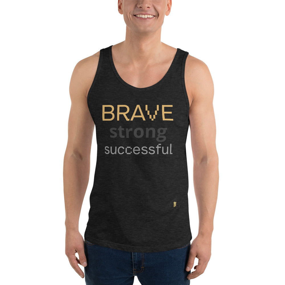 Men's Tank Top (Brave Strong Successful)