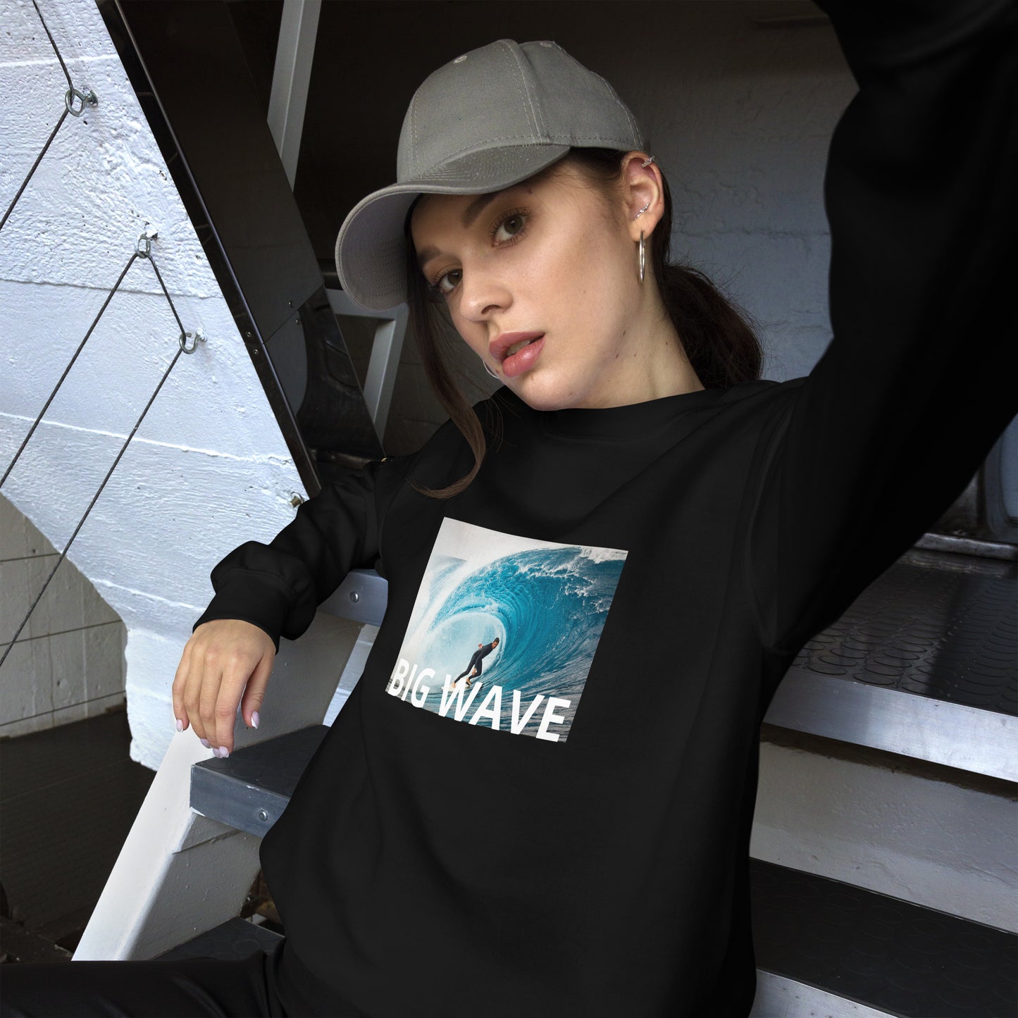 Unisex Sweatshirt (BIG WAVE)