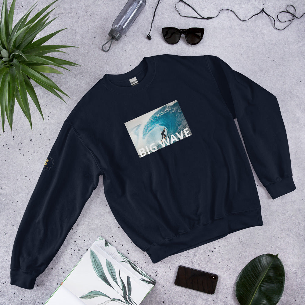 Unisex Sweatshirt (BIG WAVE)