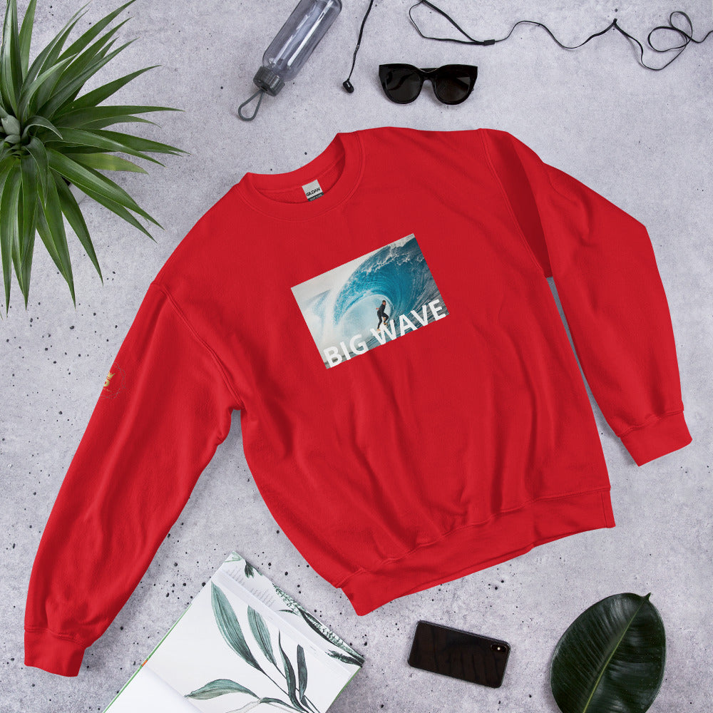 Unisex Sweatshirt (BIG WAVE)