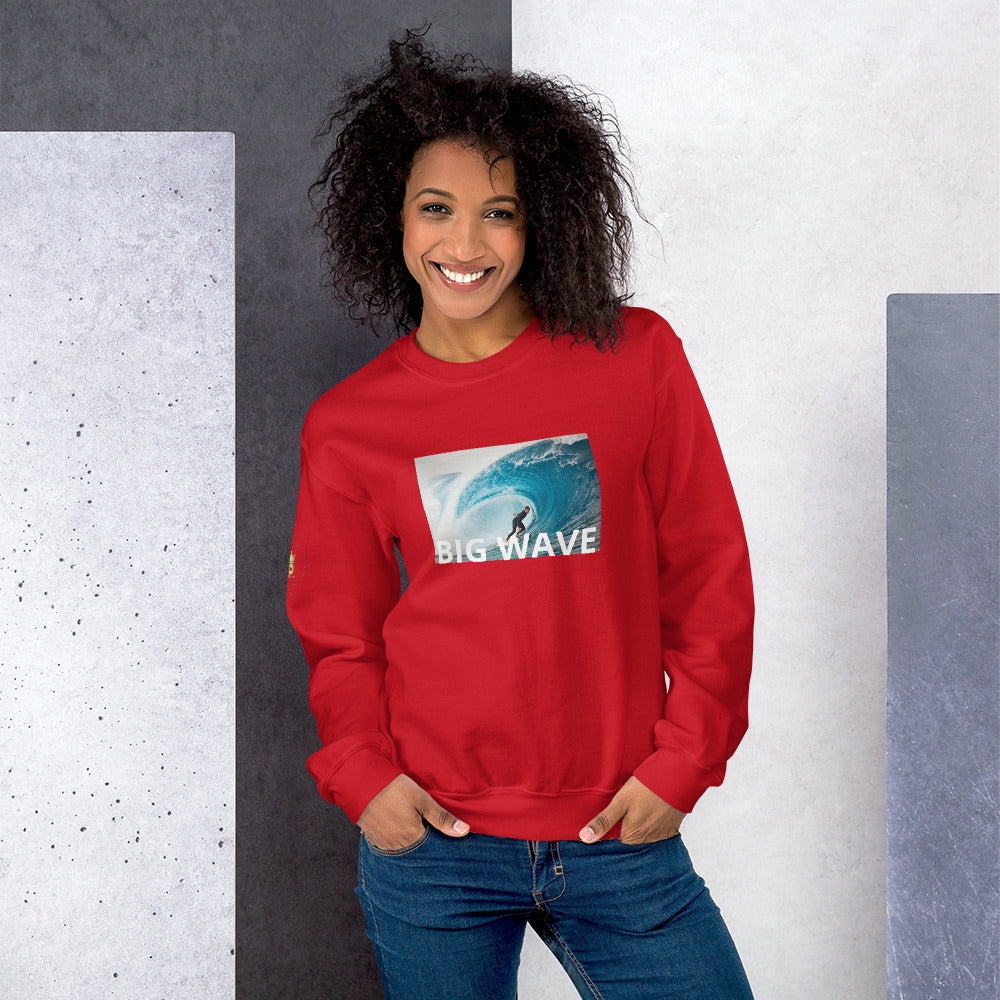 Unisex Sweatshirt (BIG WAVE)