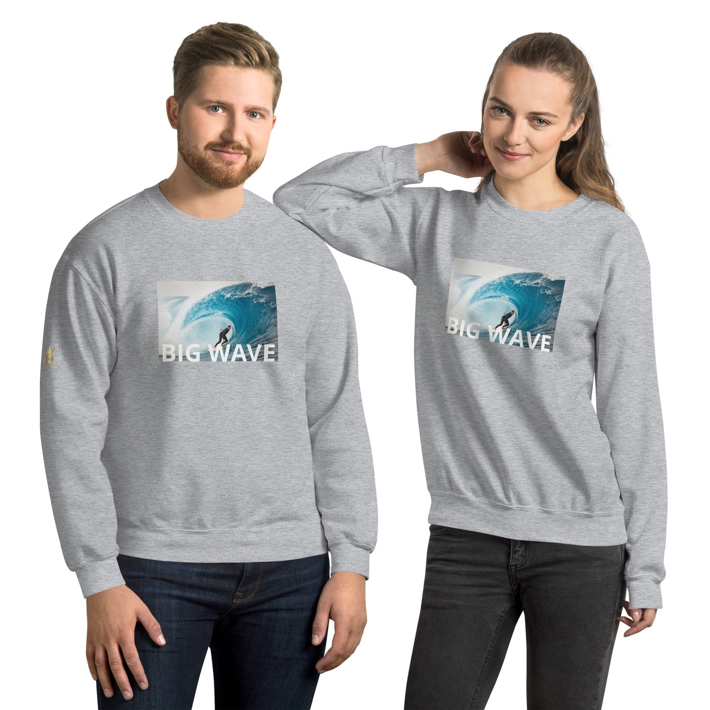 Unisex Sweatshirt (BIG WAVE)