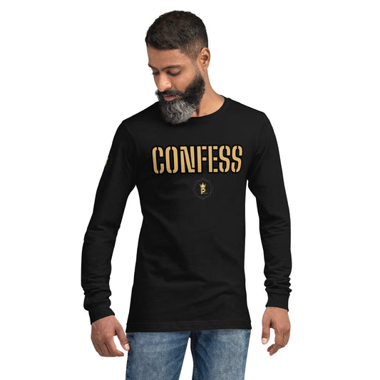 Men's Long Sleeve Tee (Confess)