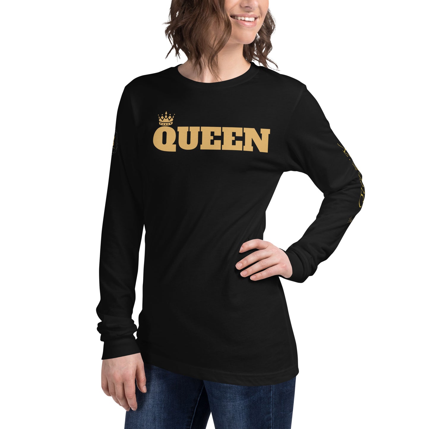 Women Long Sleeve Tee (QUEEN)