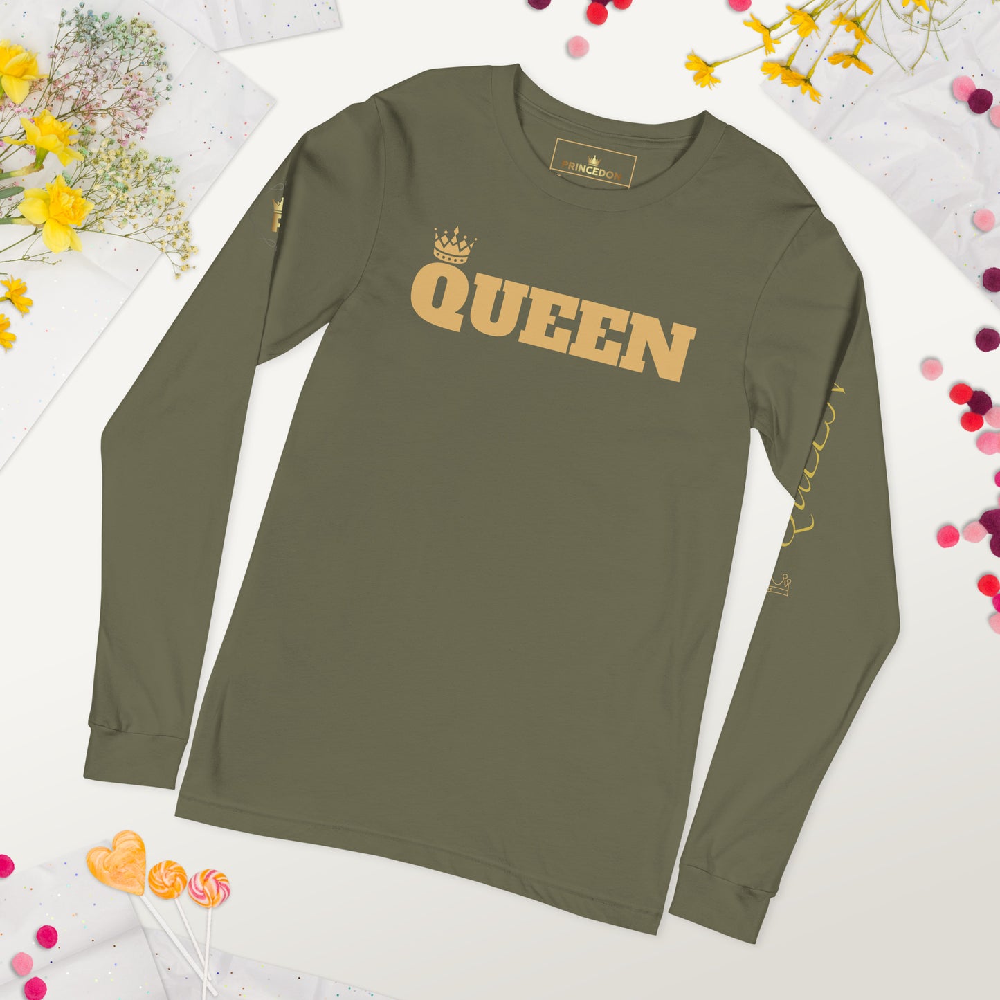 Women Long Sleeve Tee (QUEEN)