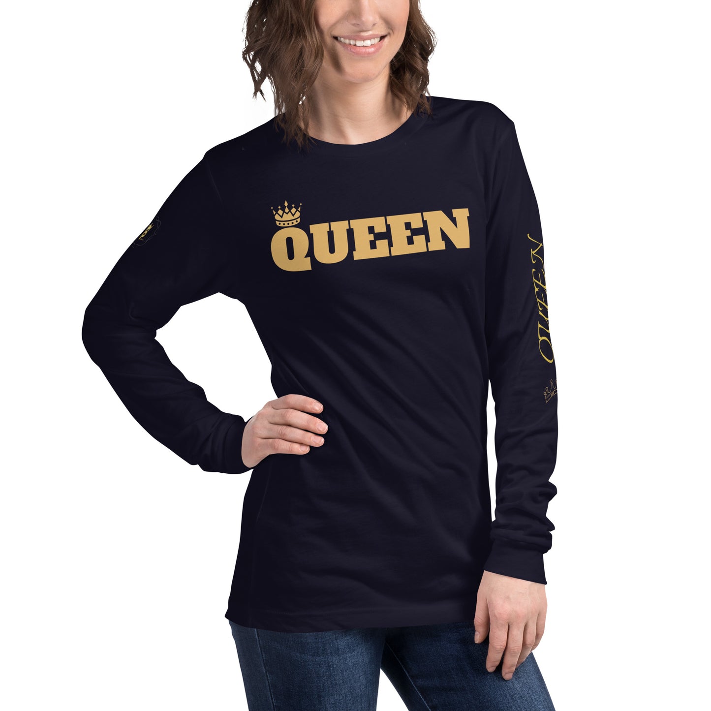 Women Long Sleeve Tee (QUEEN)