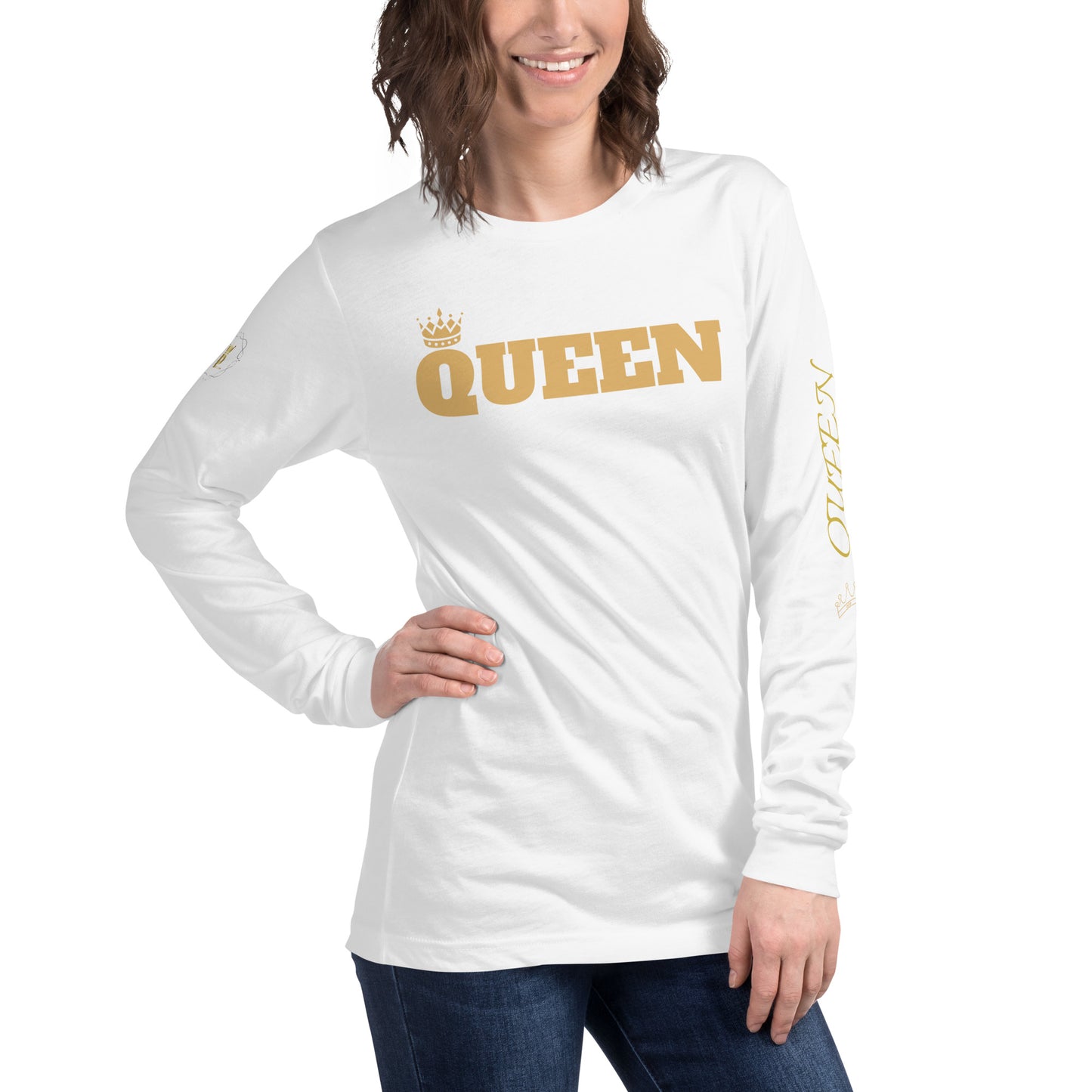 Women Long Sleeve Tee (QUEEN)