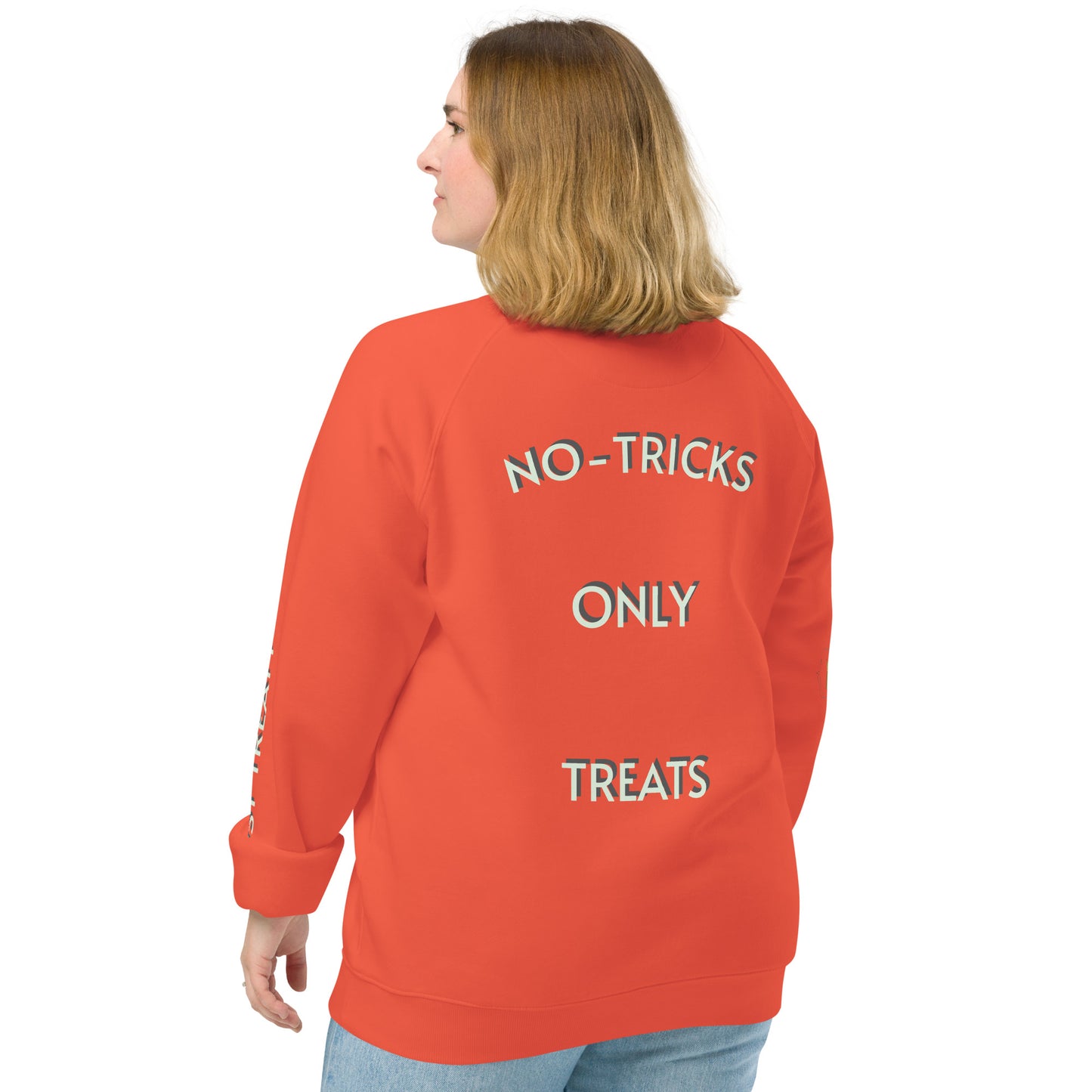 Unisex Halloween Sweatshirt (NO TRICKS JUST TREATS)