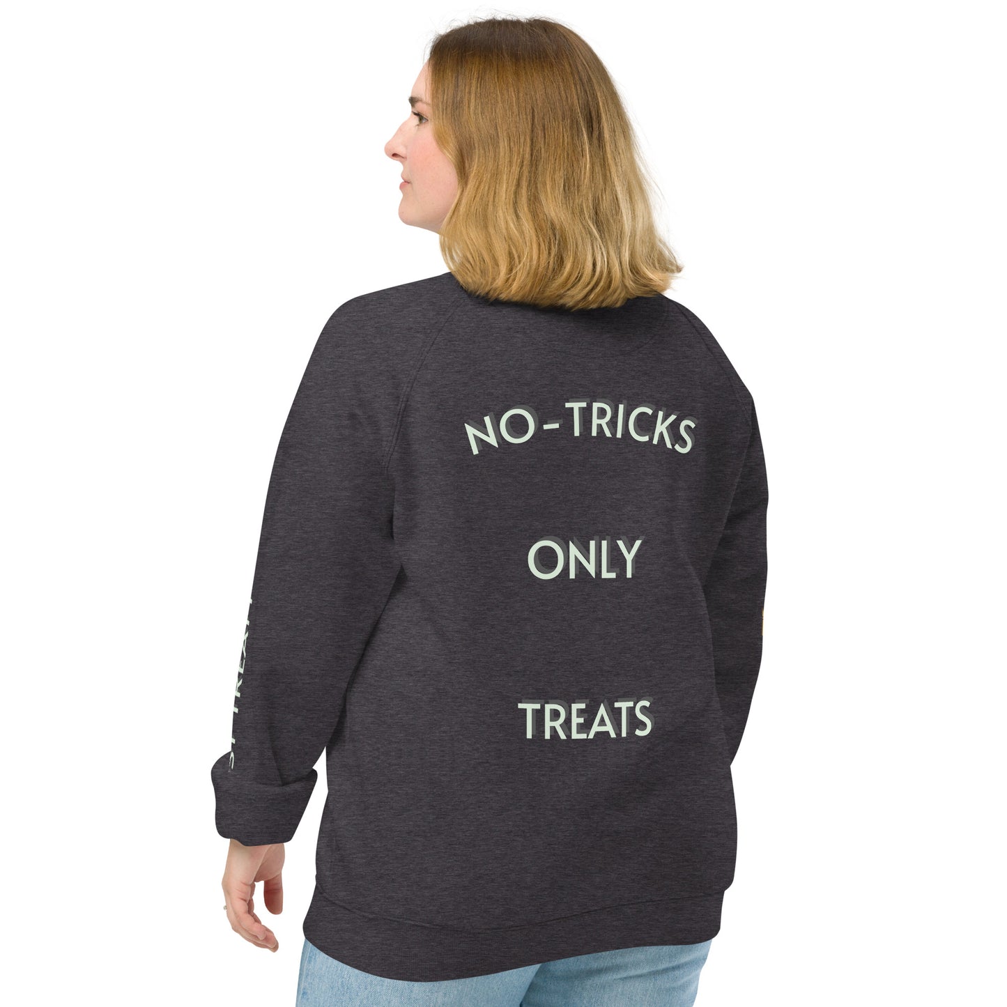 Unisex Halloween Sweatshirt (NO TRICKS JUST TREATS)