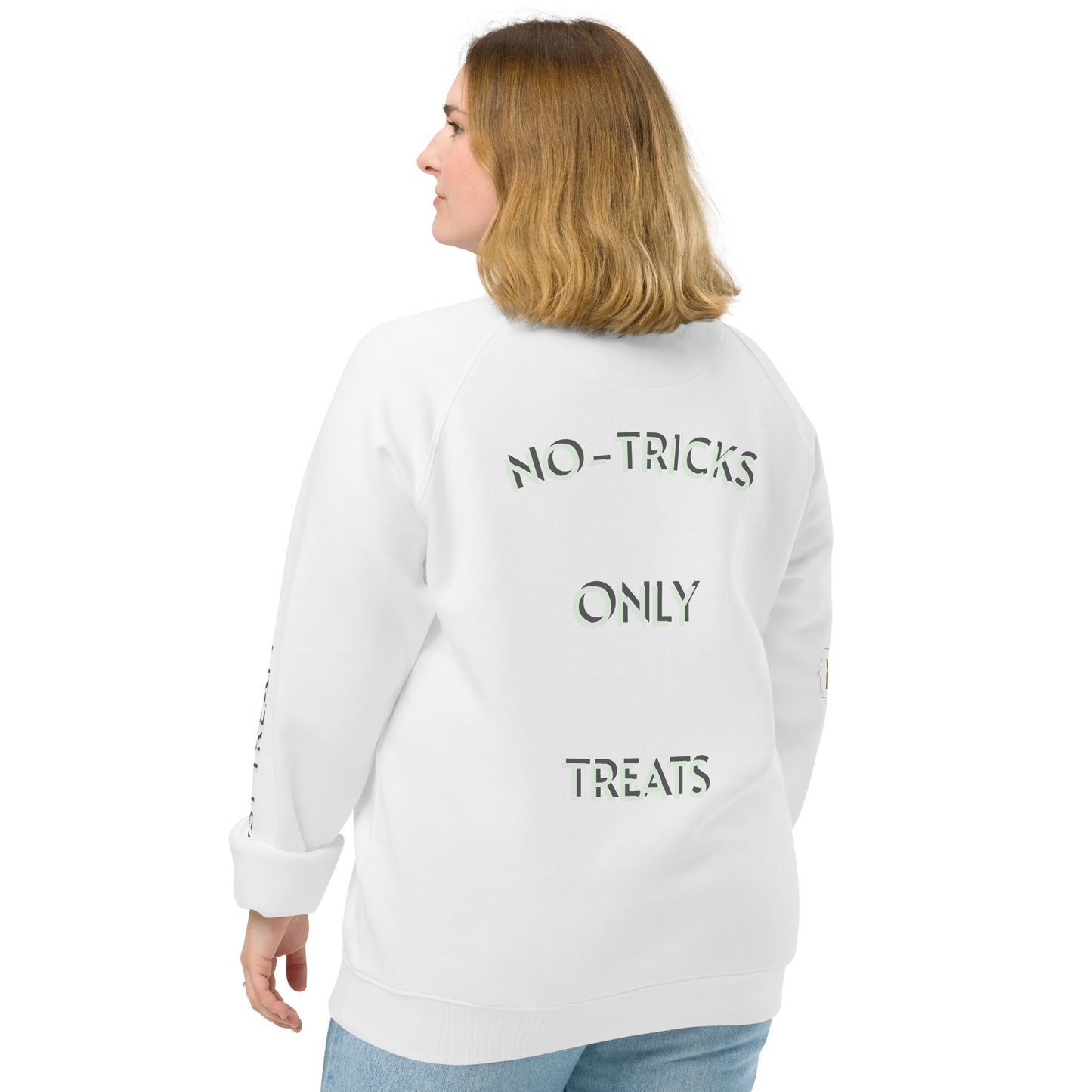 Unisex Halloween Sweatshirt (NO TRICKS JUST TREATS)