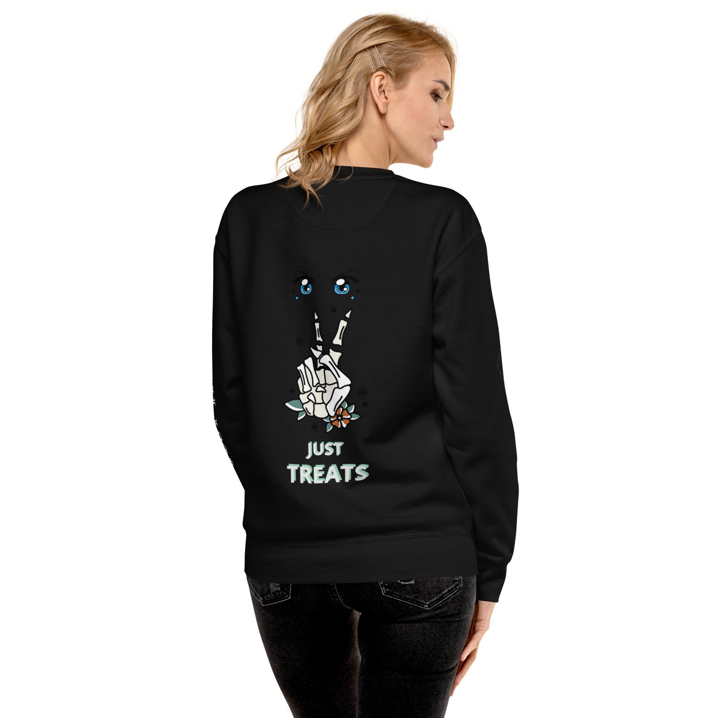 Unisex Halloween Sweatshirt (NO TRICKS JUST TREATS)