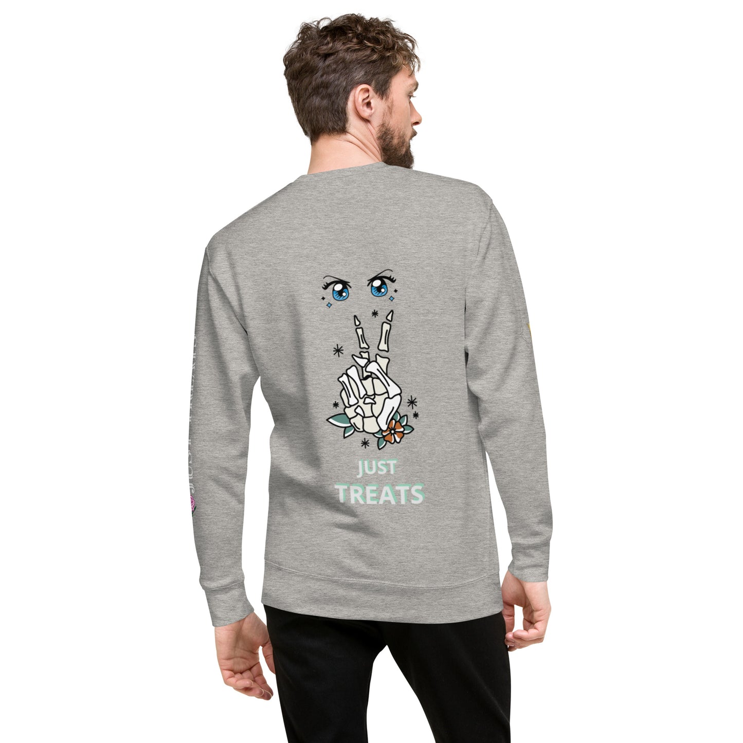 Unisex Halloween Sweatshirt (NO TRICKS JUST TREATS)