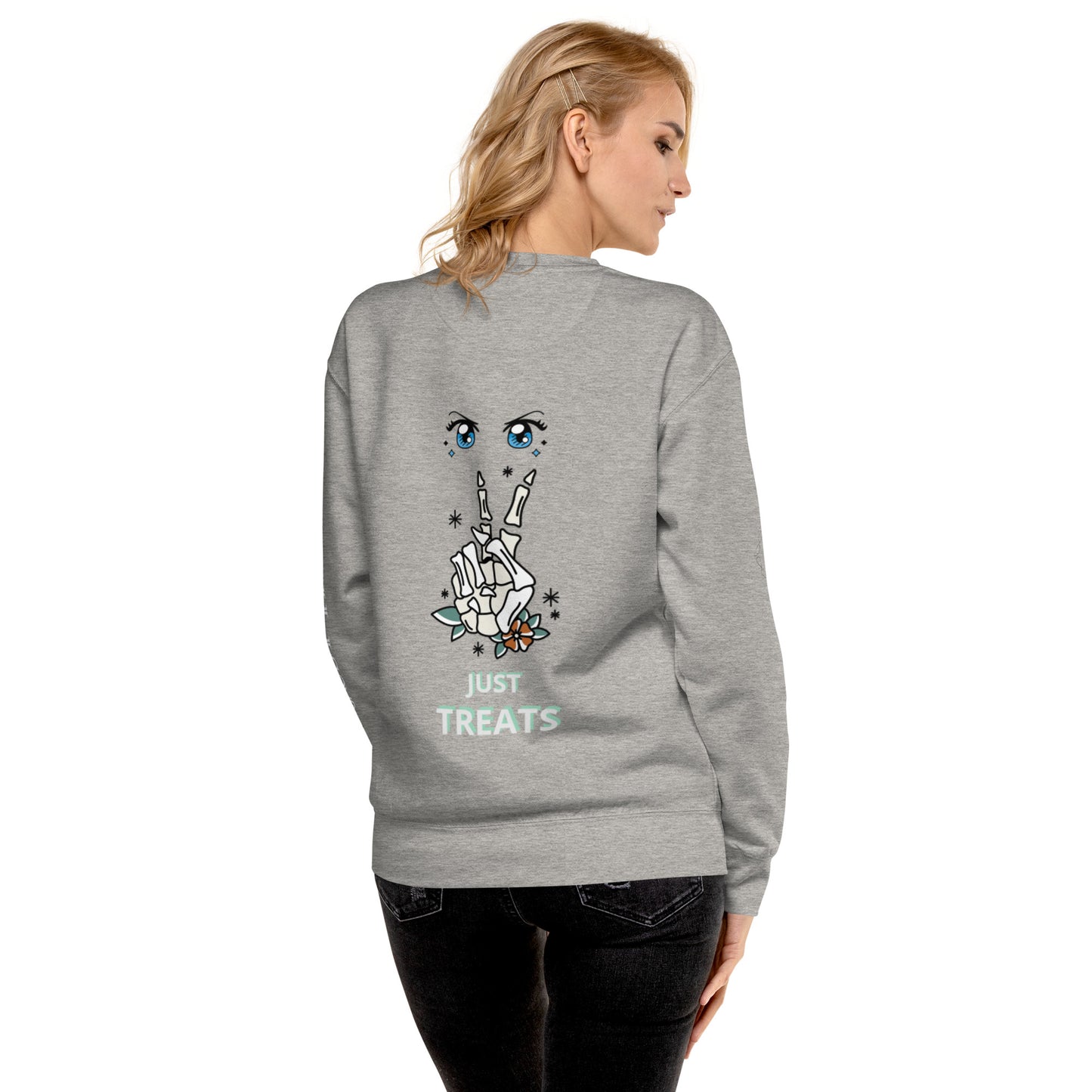 Unisex Halloween Sweatshirt (NO TRICKS JUST TREATS)