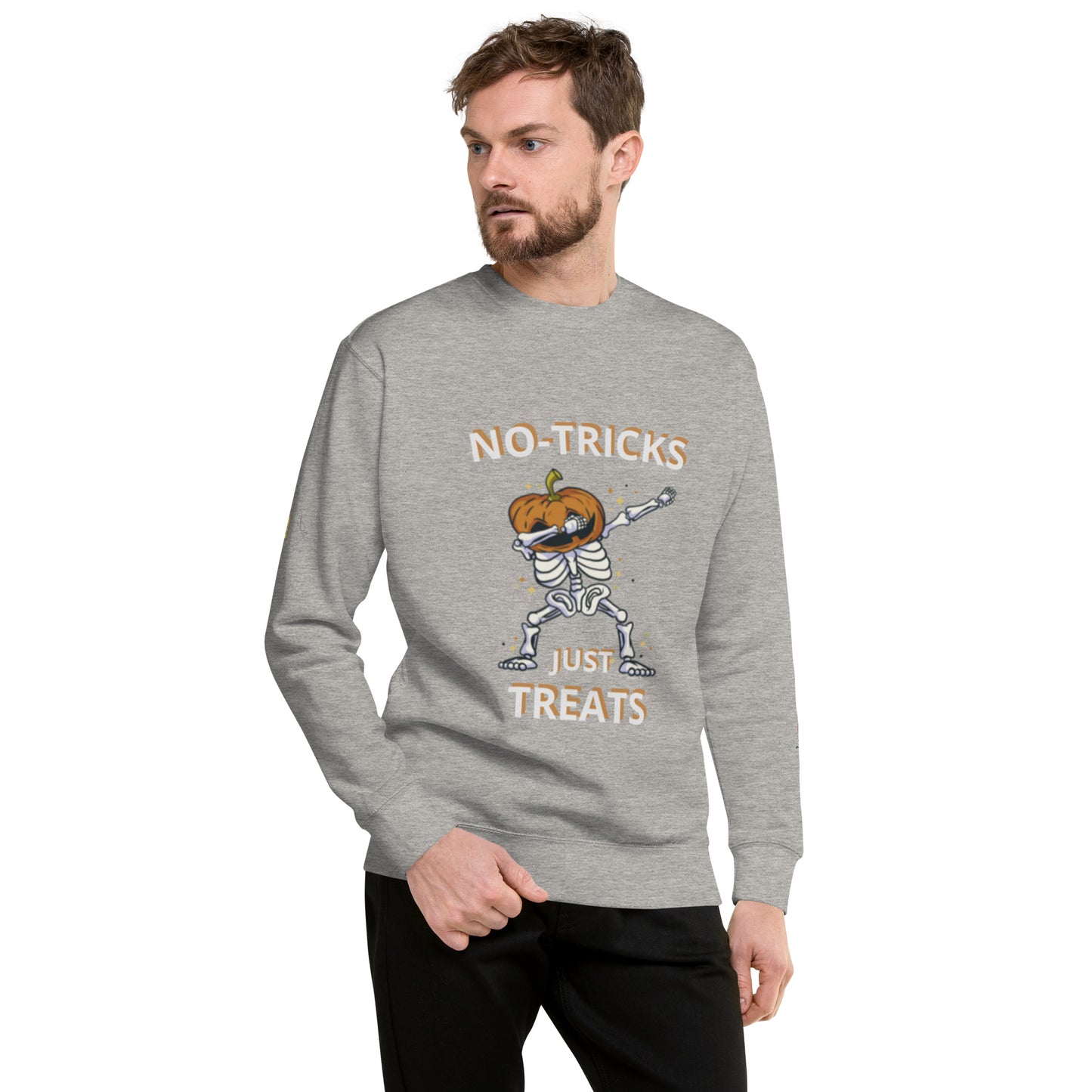 Unisex Halloween Sweatshirt (NO TRICKS JUST TREATS)